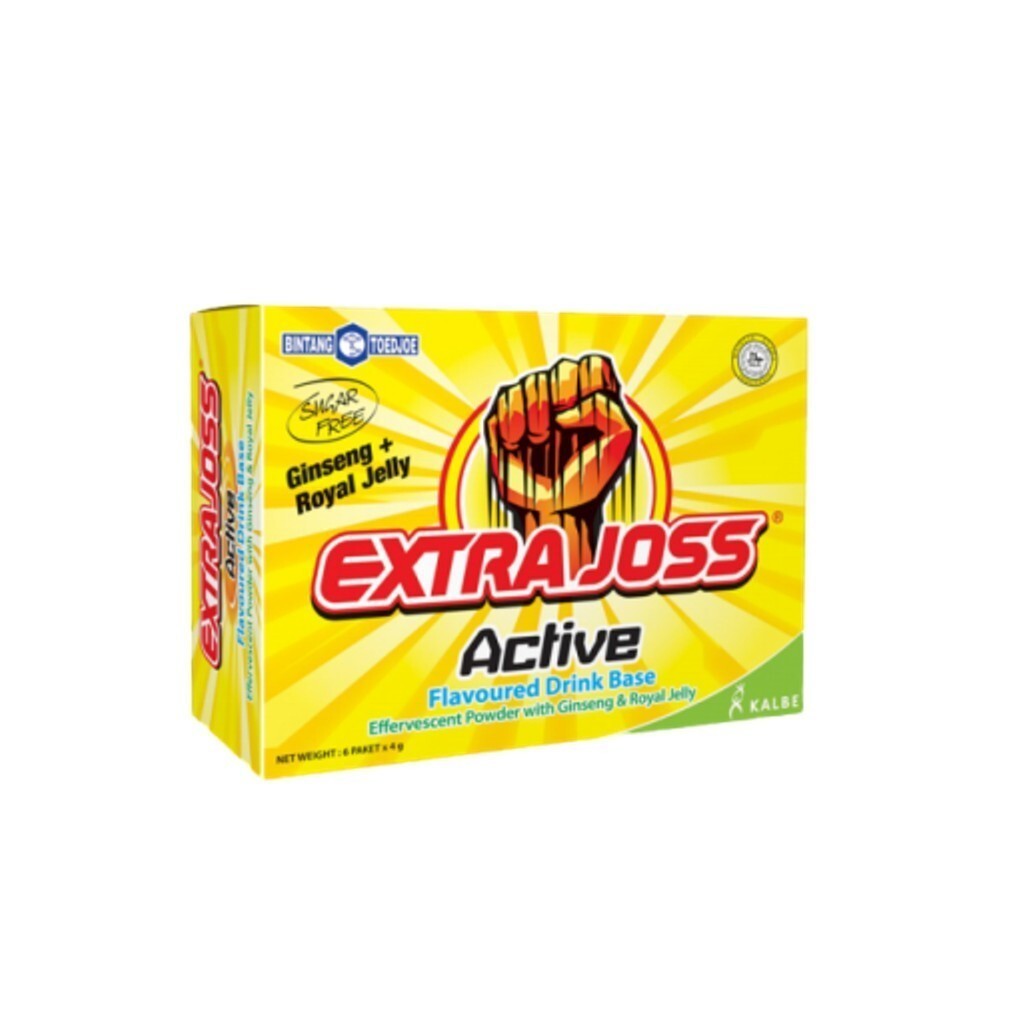 10 Boxes EXTRA JOSS (60 Sachets) Energy Drink Powder Sugar Free Boost Stamina