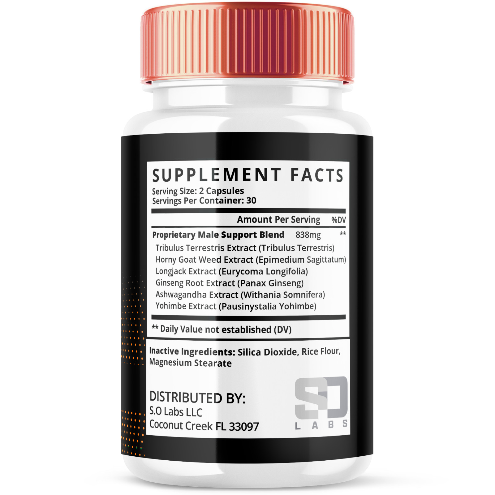 (5 Pack) Boosted Pro Male Performance Capsules, Boosted Pro Men (300 Capsules)