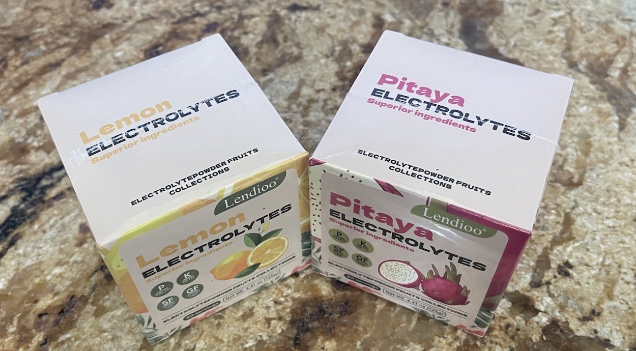 Lot of 1 Lemon & 1 Pitaya(Dragon Fruit) Flavor Electrolytes Powder 4.41oz BNIB