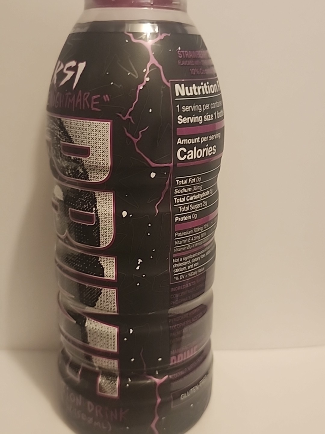 PRIME KSI THE NIGHTMARE LIMITED EDITION STRAWBERRY CREAM 16.9FL