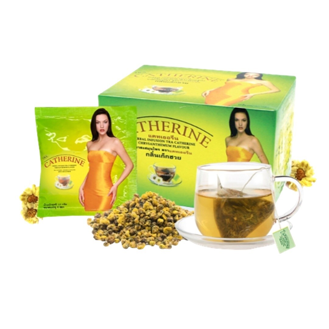 6x A Catherine Herb Tea Chrysanthemum S li mming De to x Natural Weight 192 sach
