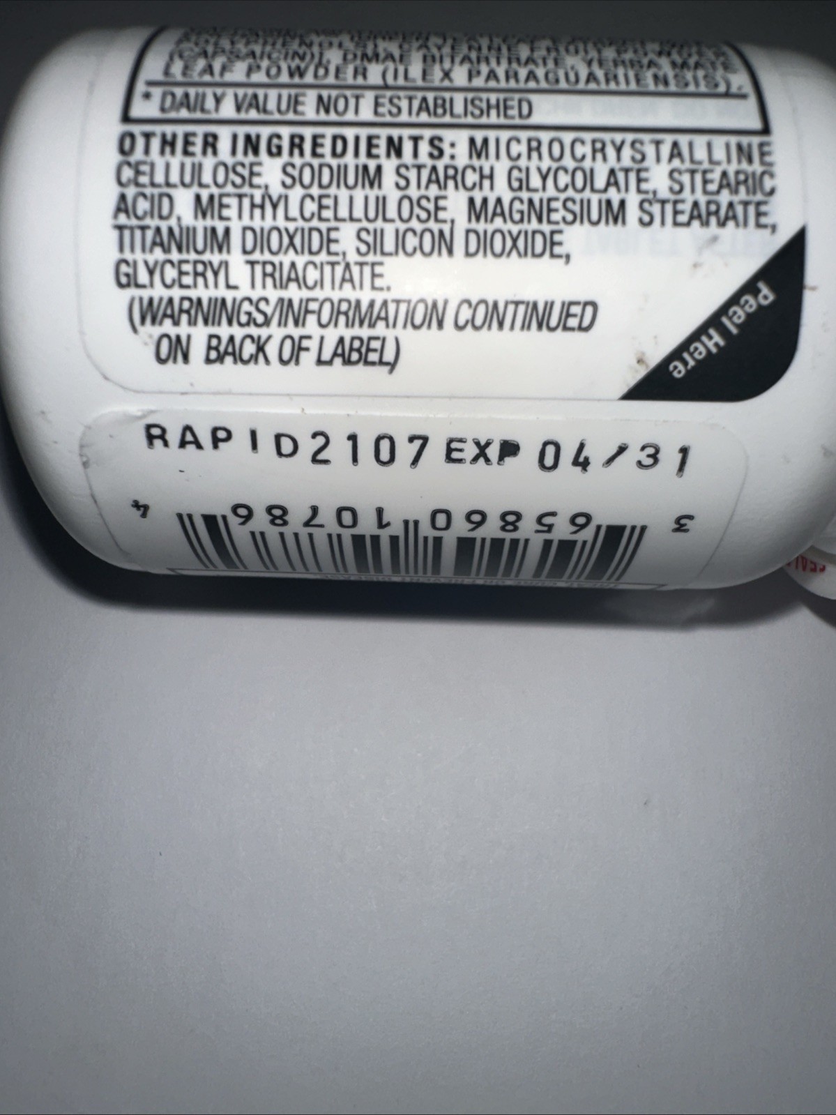 Rapid Action Extreme 2 Way Energy FOCUS MOOD Boost 1 SEALED Bottle 30ct NEW
