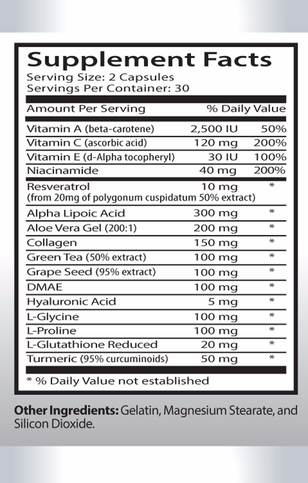 Energy supplement packets – NONI – ANTI WRINKLE COMBO 2B – coenzyme a plus