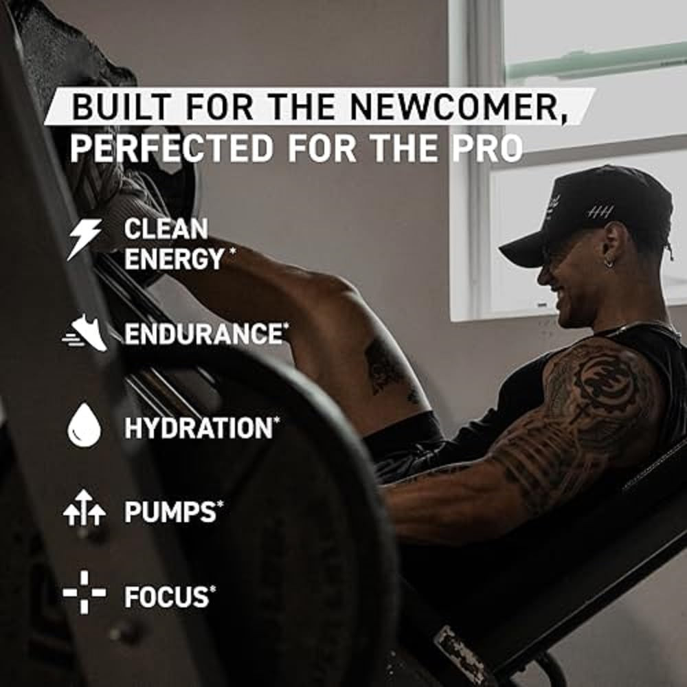 Athletic Pre-Workout Powder | Glacier Grape Energy for Enhanced Endurance