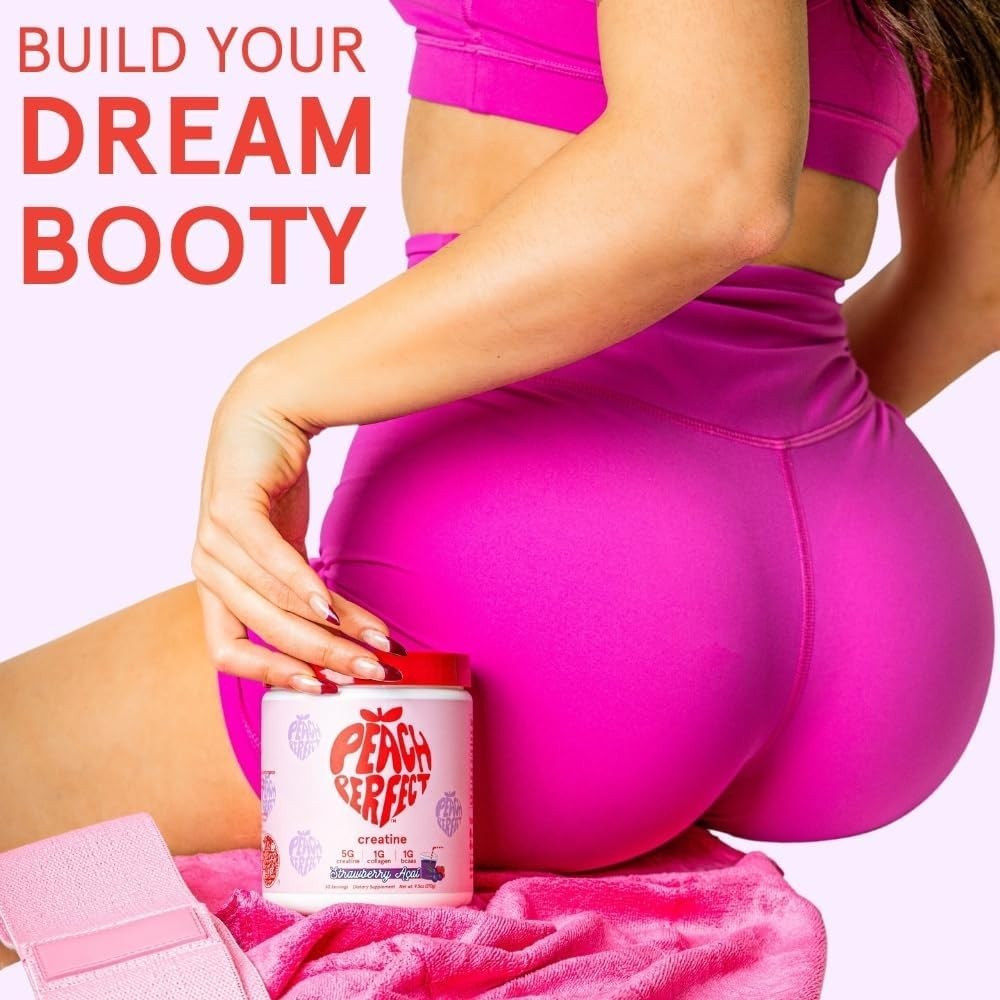 Glute Strength & Energy Boost – Women’s Micronized Creatine Monohydrate Powder