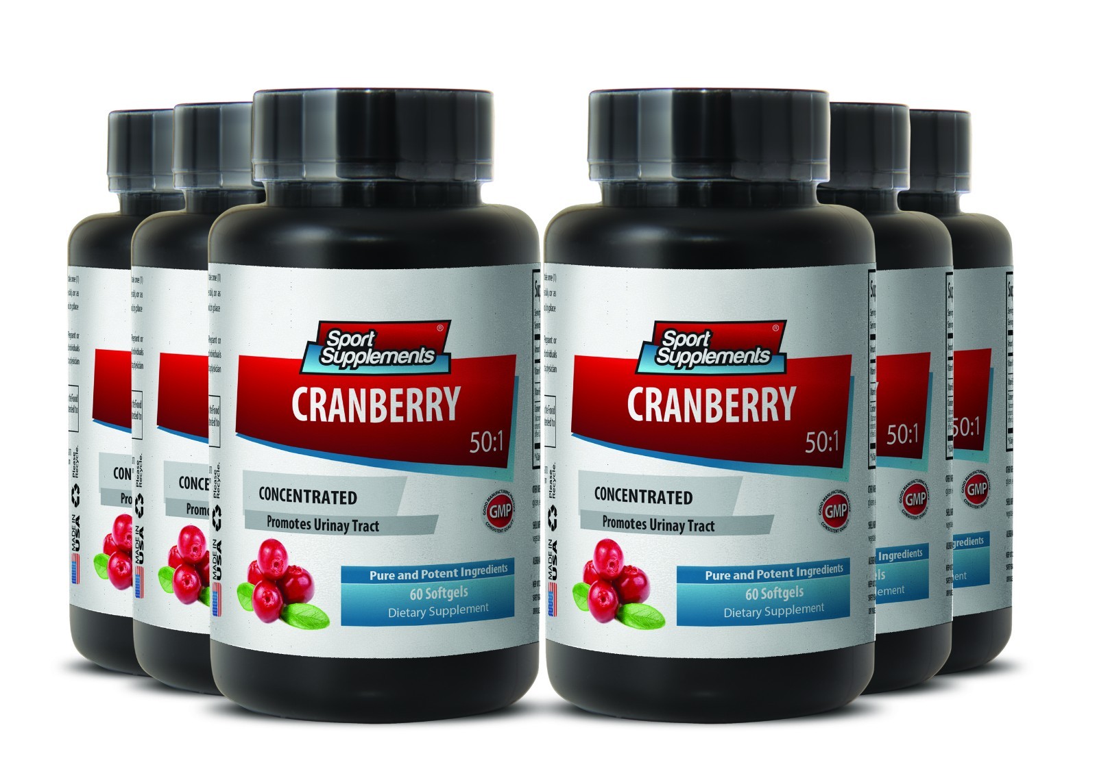 Cranberry 400 – Cranberry Extract 50:1 – Clean & Detox Your Body Capsules 6B