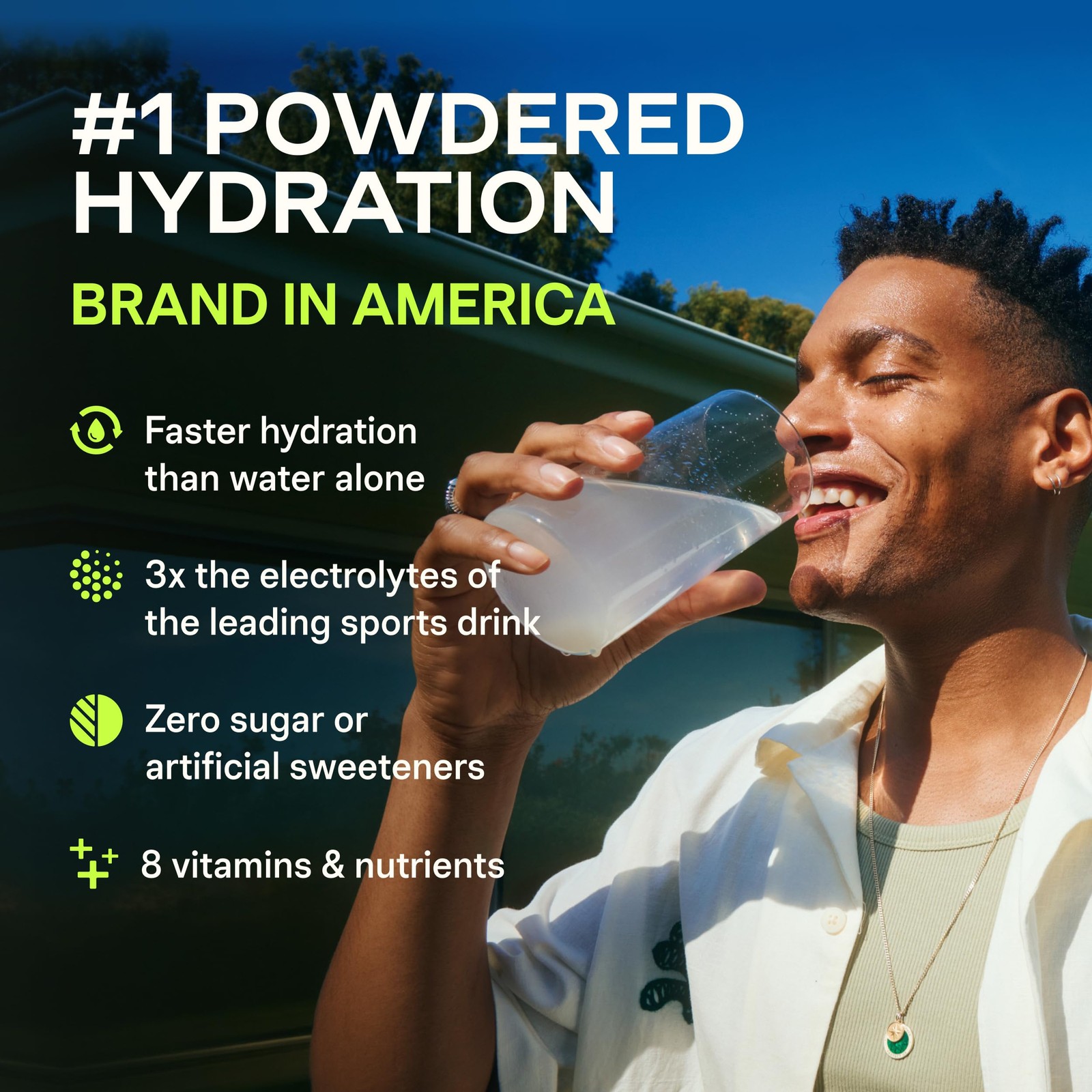 Liquid I.V. Sugar Free Hydration Electrolytes, Ring 6.4 Ounce (Pack of 1)