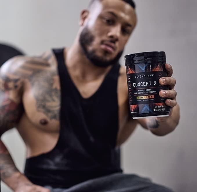 Concept X Pre-Workout Powder: Clinically Formulated, Fast Recovery, 20 Servings