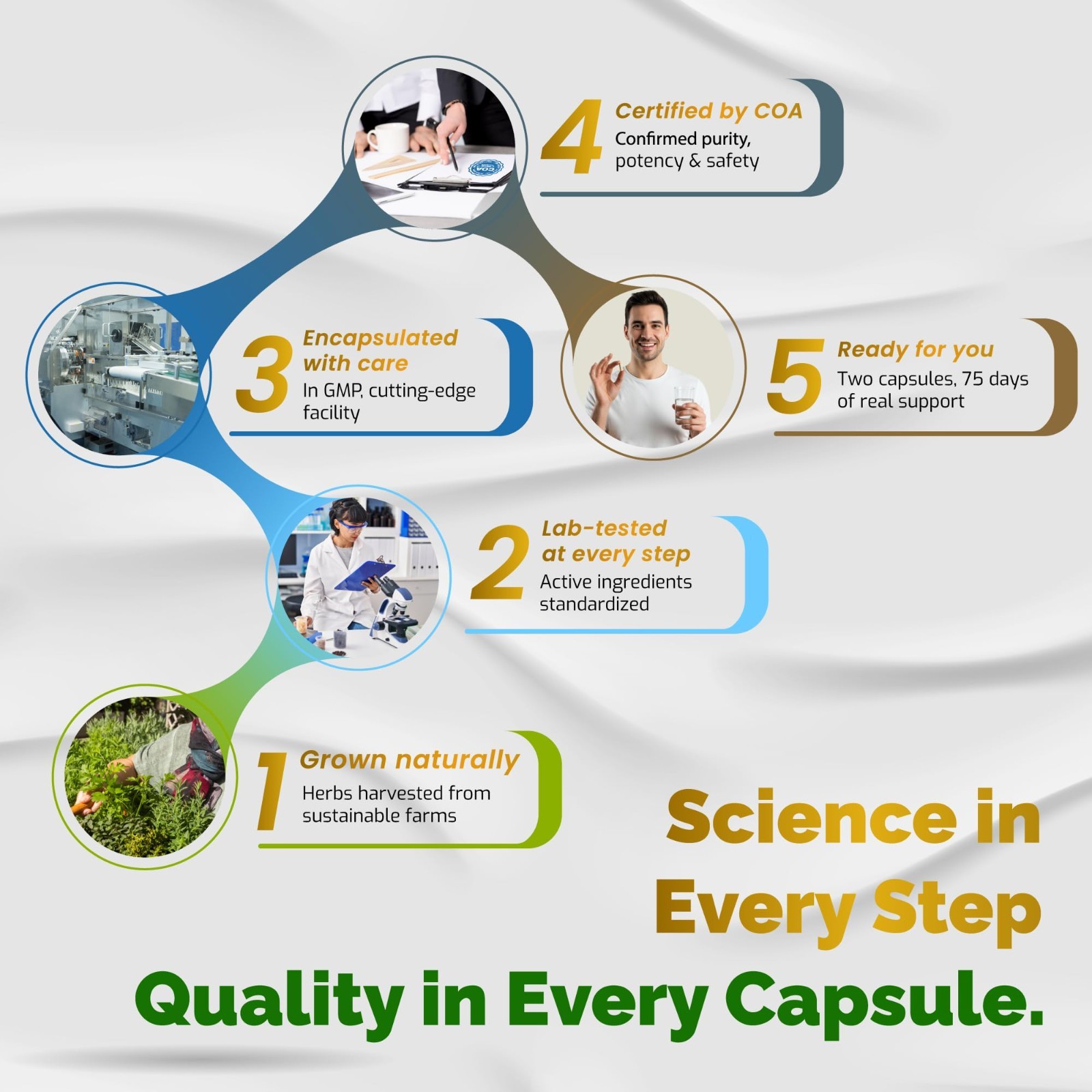 Potency Boosted Supplement with Creatine, L-Citrulline & L-Arginine for Energy &