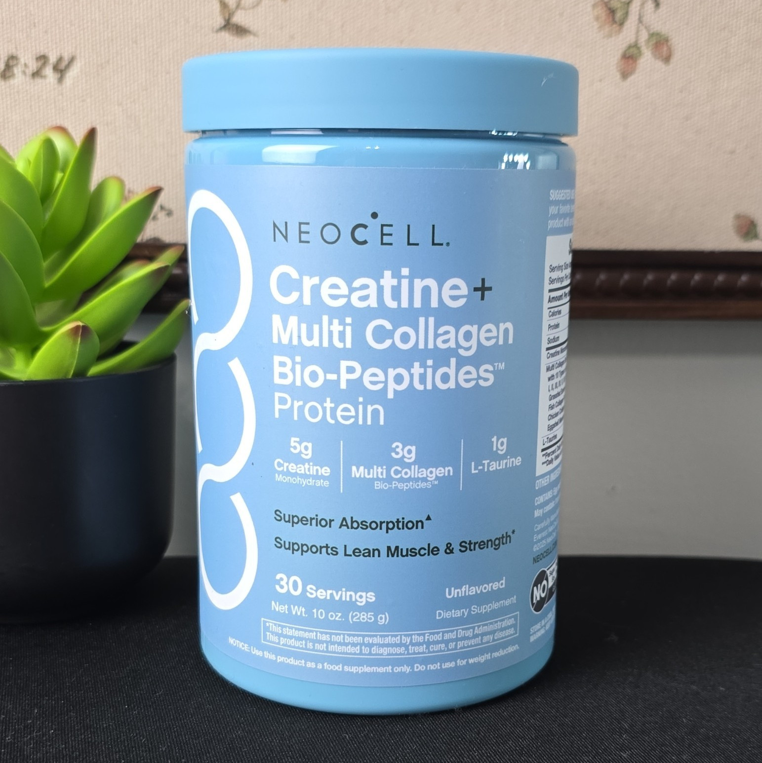 NeoCell Creatine+ Multi Collagen Unflavored Powder 10 oz 30 Servings Exp 01/2029