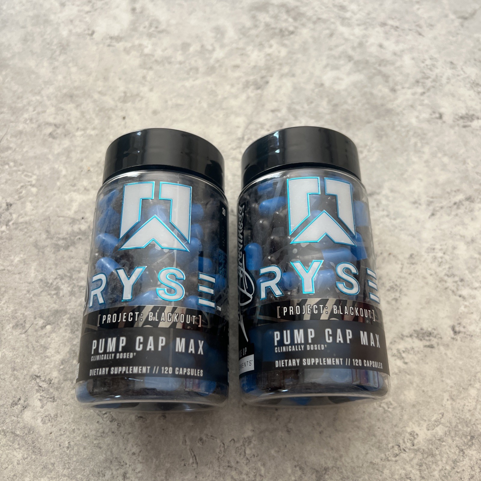 2X Ryse Project : Blackout Pump Cap MAX ~ 120 Capsules Each ~