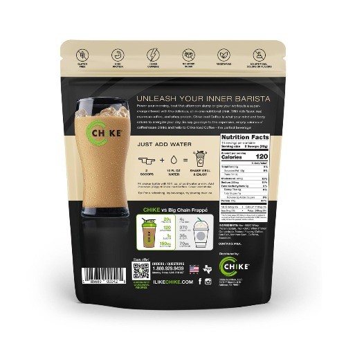 Chike Protein Iced Coffee Powder – Vanilla – Whey Protein Isolate – 15.8oz
