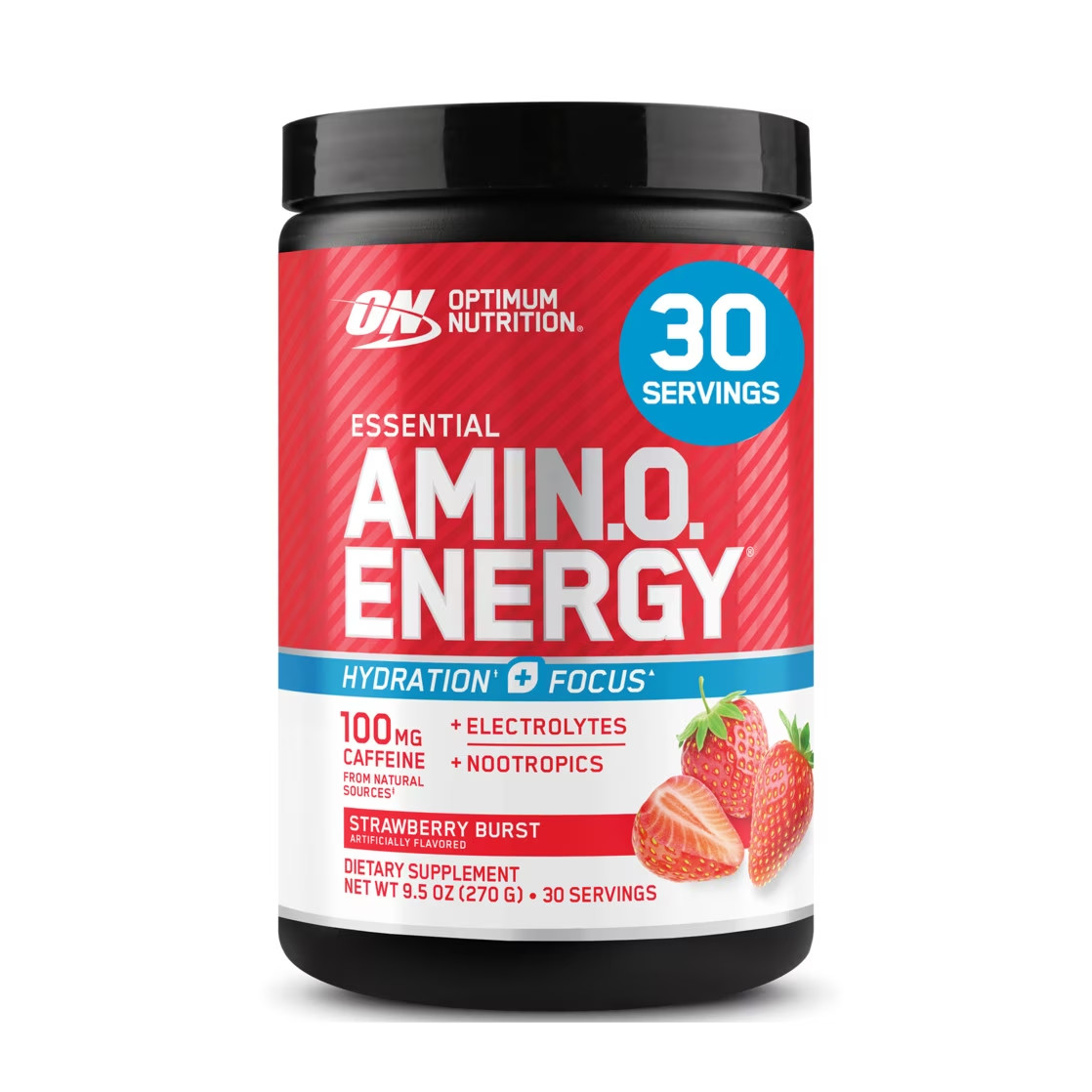 Essential Amino Energy Powder plus Hydration, Tangerine Wave, with BCAA, Electro
