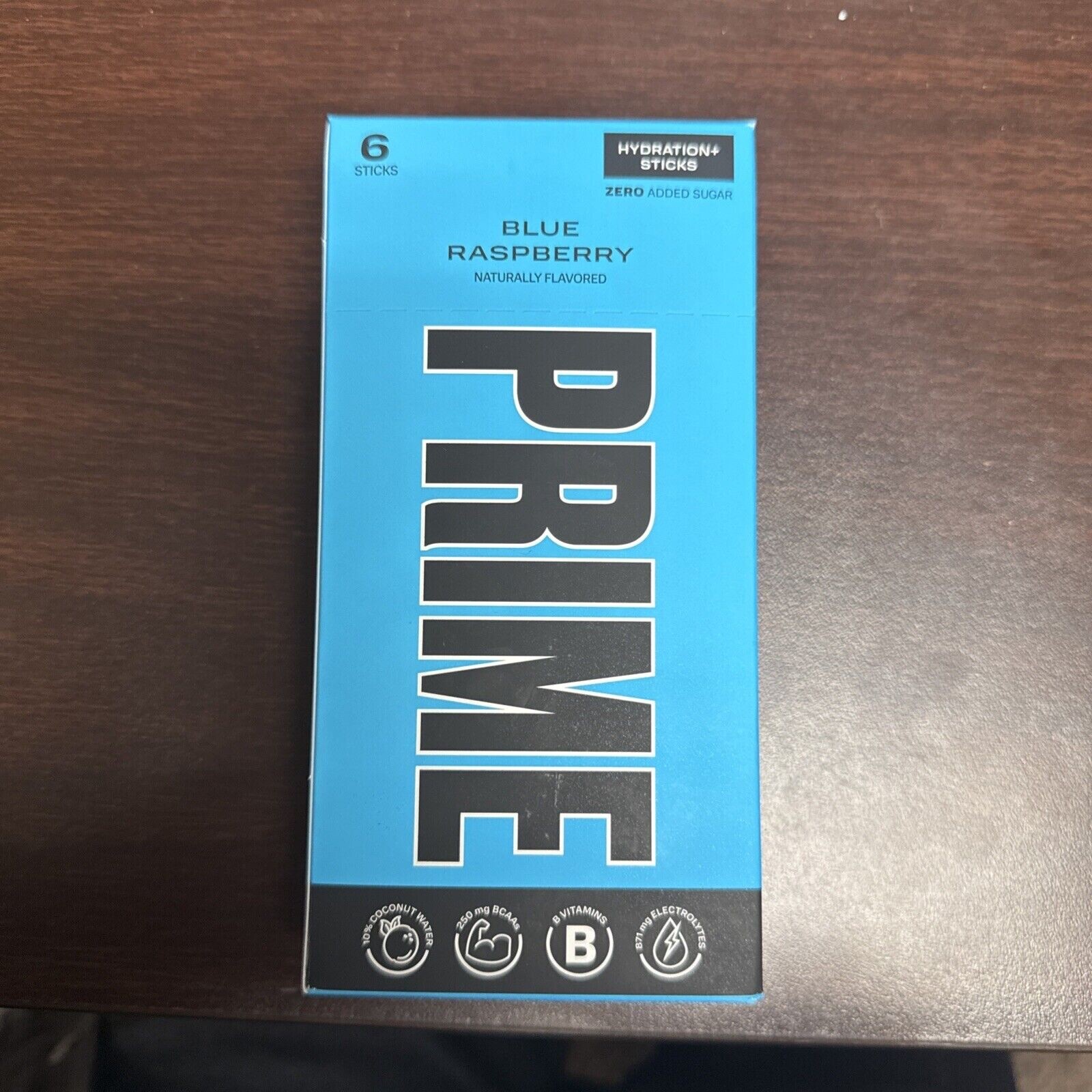PRIME Hydration+ Sticks BLUE RASPBERRY 36 STICKS / 6 x 6 PACKS 04/2025 SALE