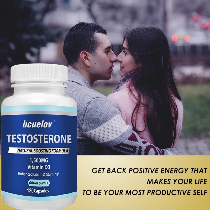 Boost Energy Support Male Enhancement Increase Endurance Muscle Mass 120 Capsule