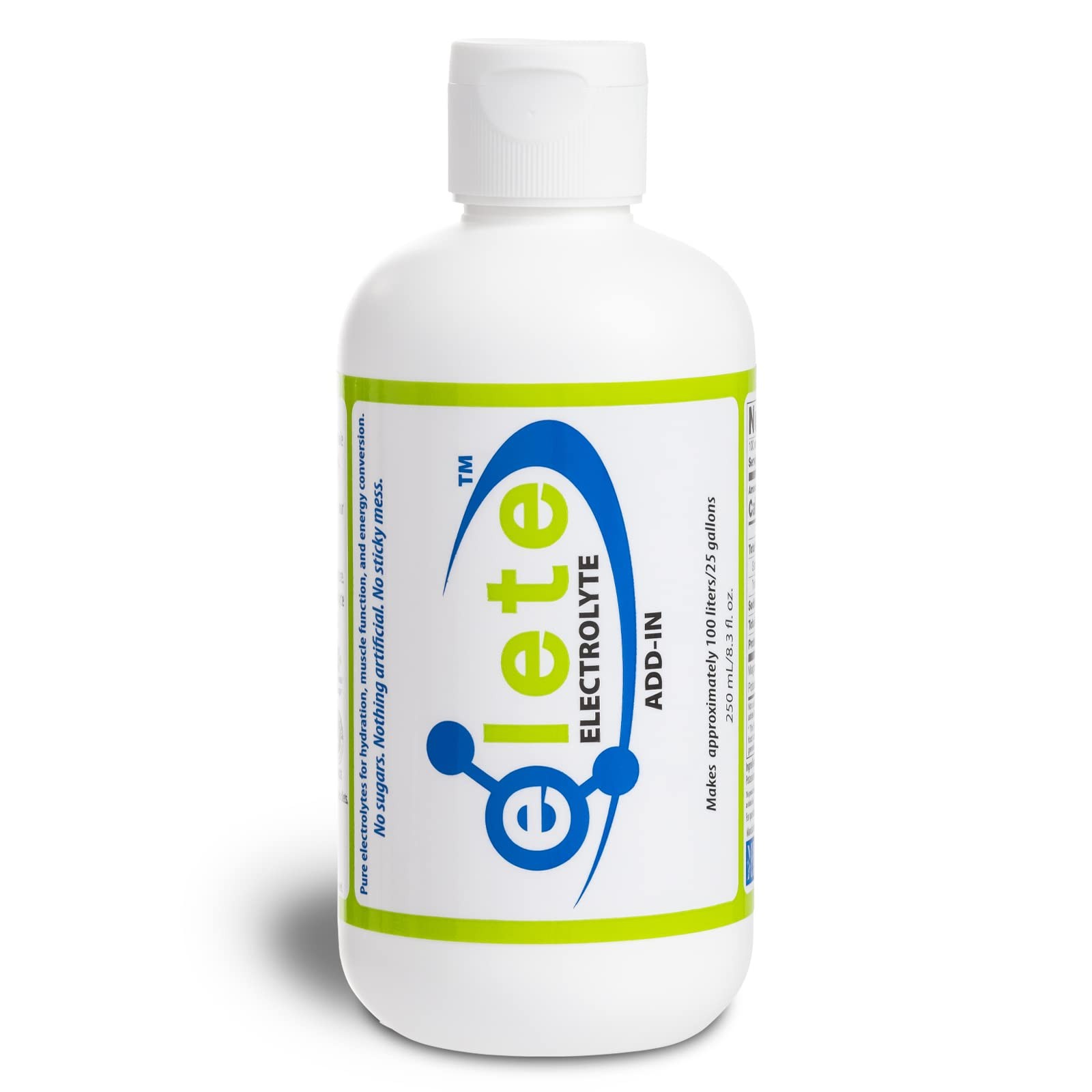 elete Electrolyte Add-in Hydration Drops | Sodium, 8.3 Fl Oz (Pack of 1)