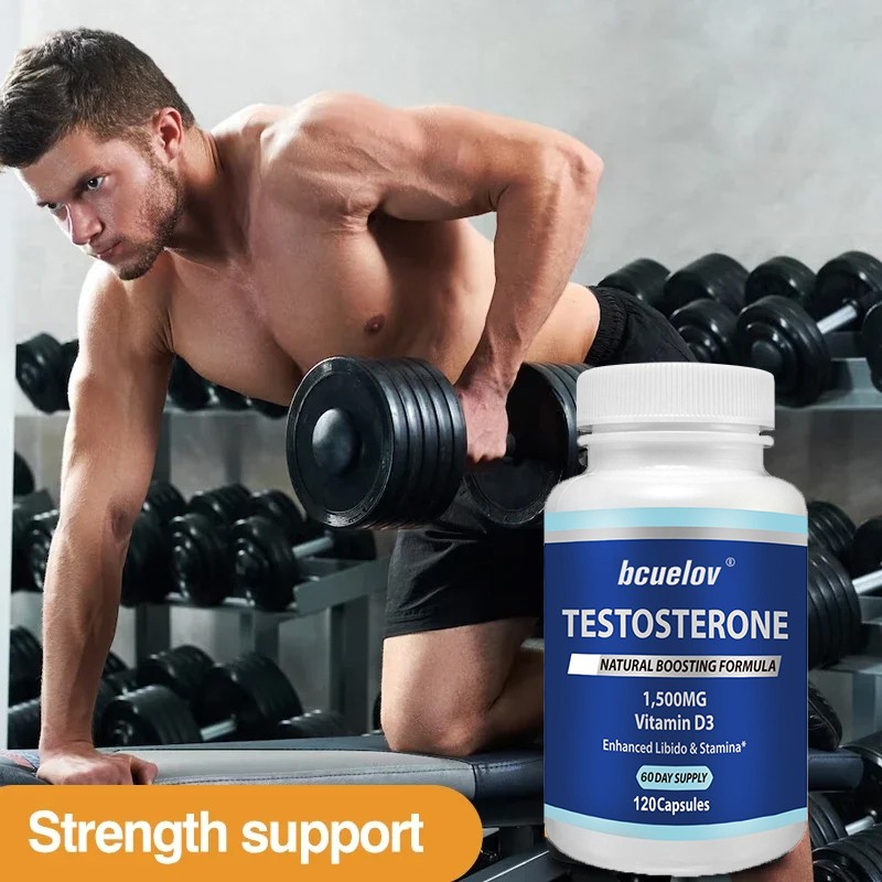 Boost Energy Support Male Enhancement Increase Endurance Muscle Mass 120 Capsule