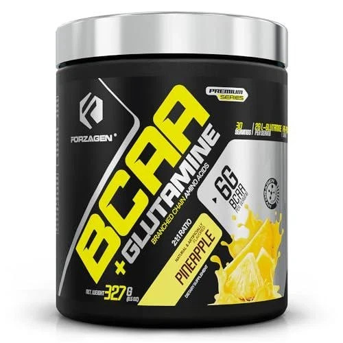 Forzagen BCAAS Amino Acids Powder with Glutamine BCAA Powder, Branched Chain Pre