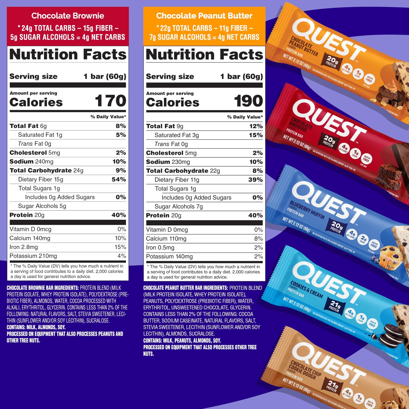 Quest Nutrition Ultimate Variety Pack Protein Bars, High 12 Count (Pack of 1)