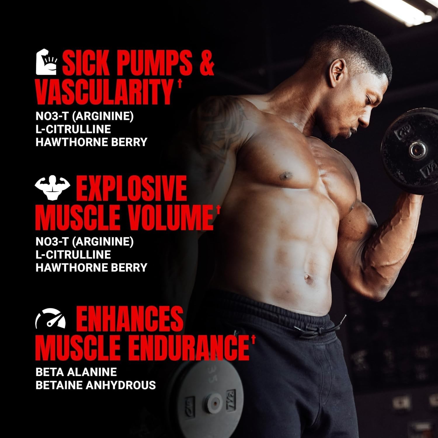 Maximize Performance with Mr. Hyde Max Pump – Stim-Free Pre-Workout, 20 Servings
