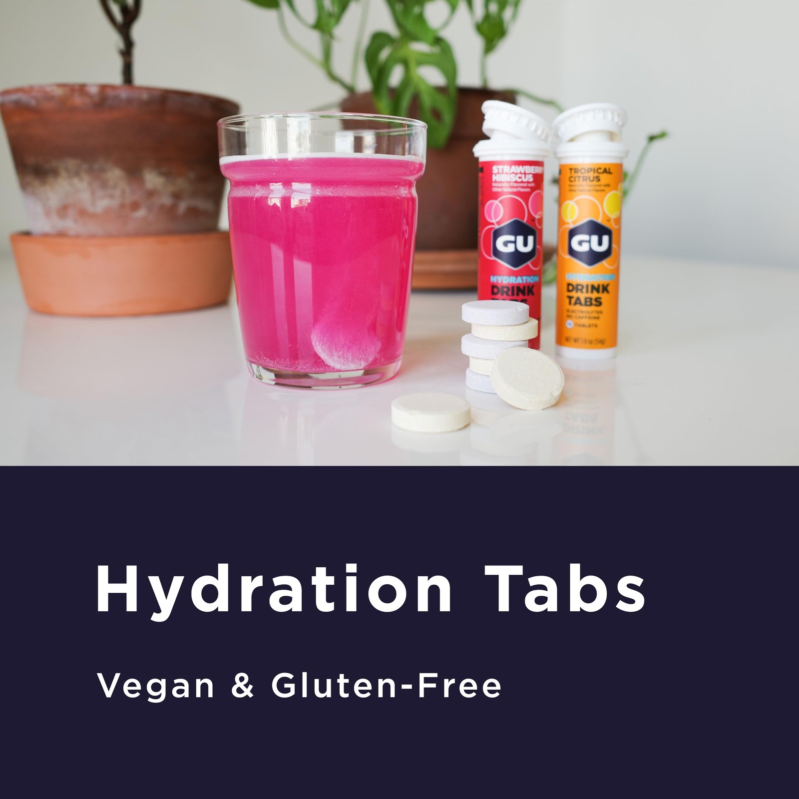 GU Energy Hydration Electrolyte Drink Tablets, Enhanced Endurance Sports Drin…