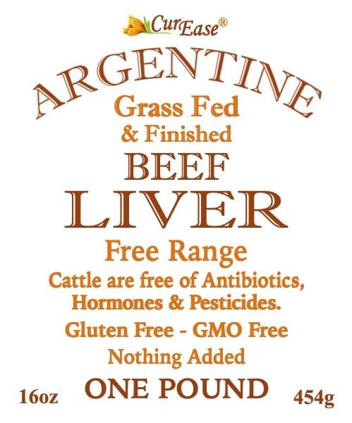 CurEase Argentine Grass Feed Beef Liver Powder Undefatted Desiccated dried Pe…