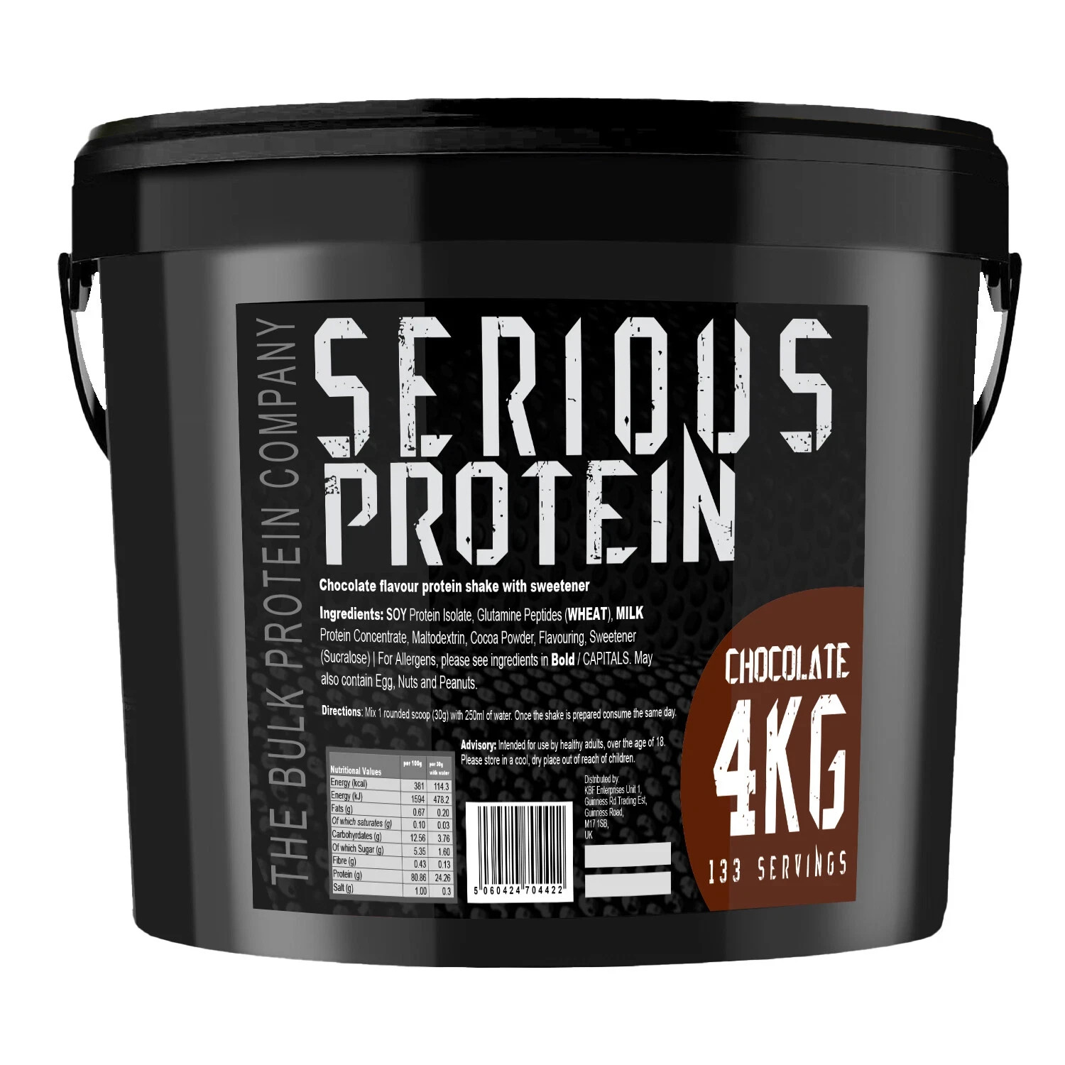 Serious Whey Protein Powder & Casein Blend 4kg Lean Muscle Complex Amazing Value