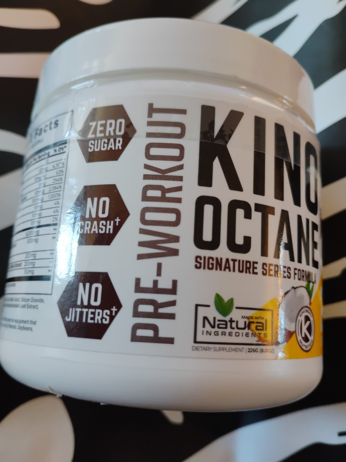 Kinobody 2 PACK Kino Octane Tropic Thunder Pre Workout sealed 21 X2 servings New