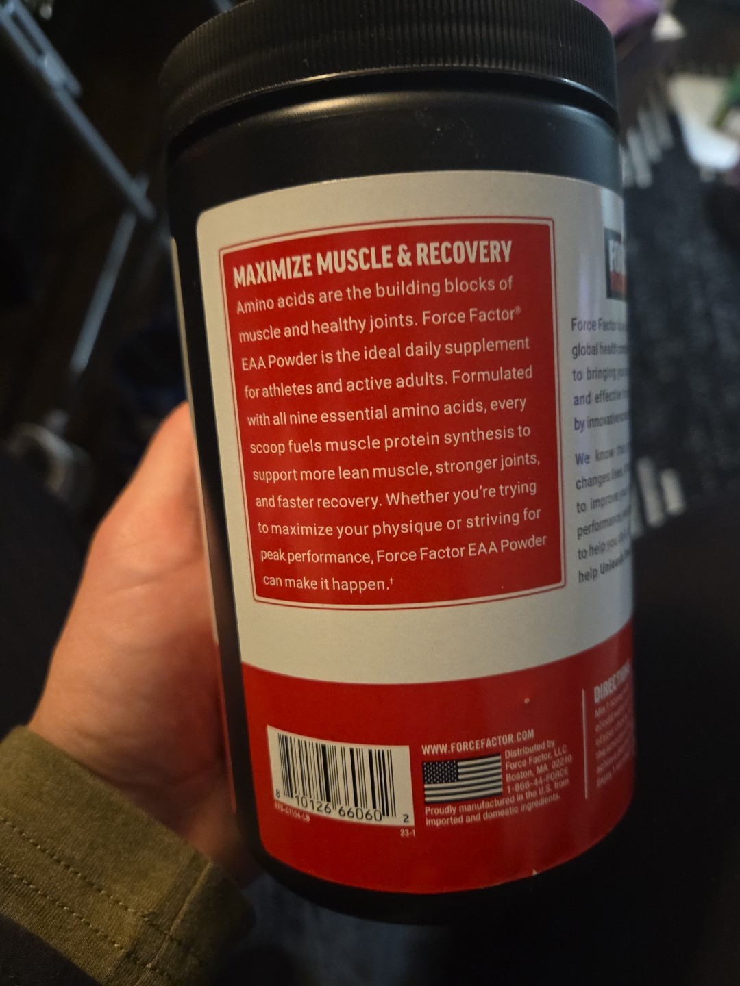 Amino Acid Powder EAA ESSENTIAL AMINO ACIDS 10.4oz