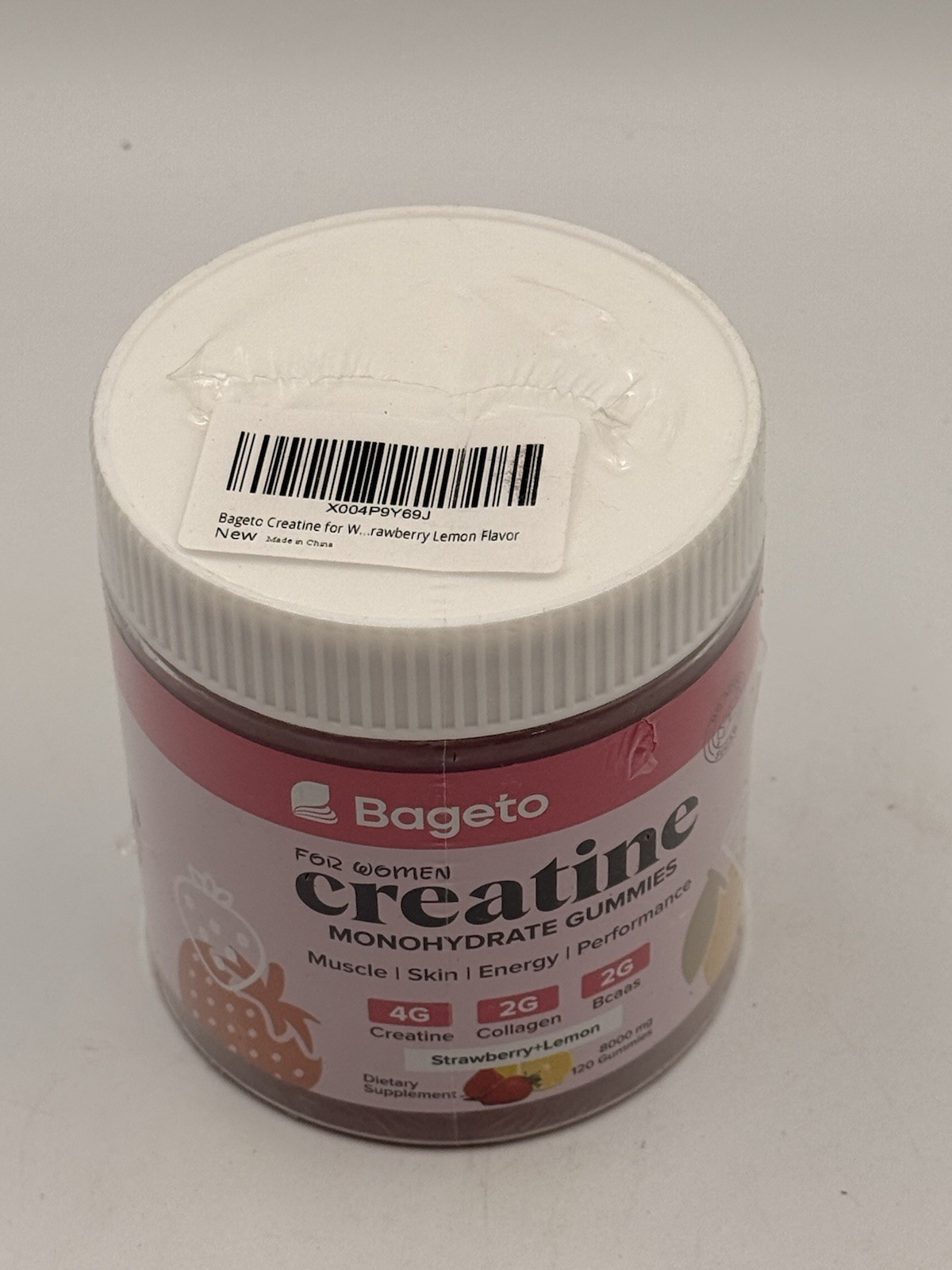 Creatine Monohydrate Gummies 8000mg Sugar Free Pre Workout For Building Muscle