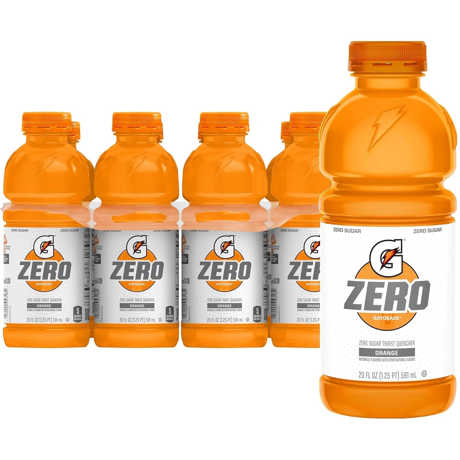 Gatorade Zero Sugar Glacier Cherry Sports Drink 20 Fl Oz 8 Pack