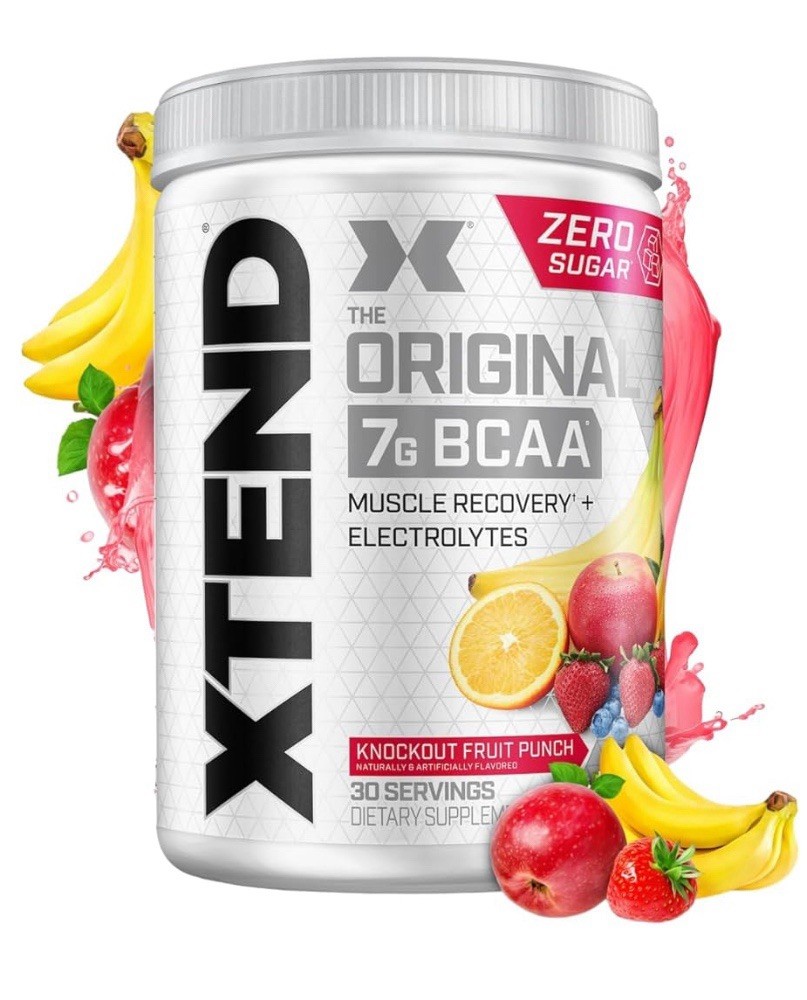Xtend Original BCAA. KNOCKOUT FRUIT PUNCH. 30 SERVINGS