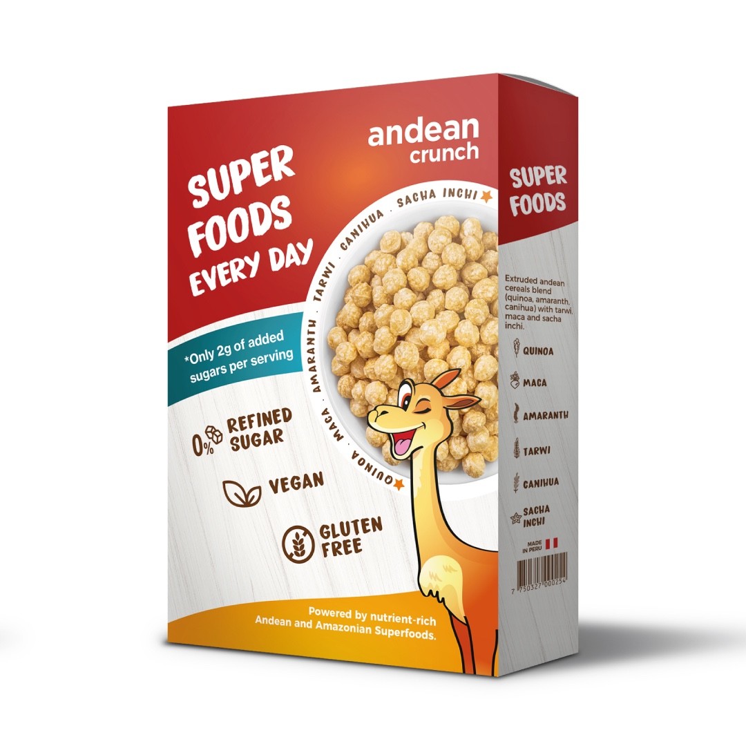 4 boxes Cereal – Antioxidant and anti-inflammatory properties – Organic, Vegan.