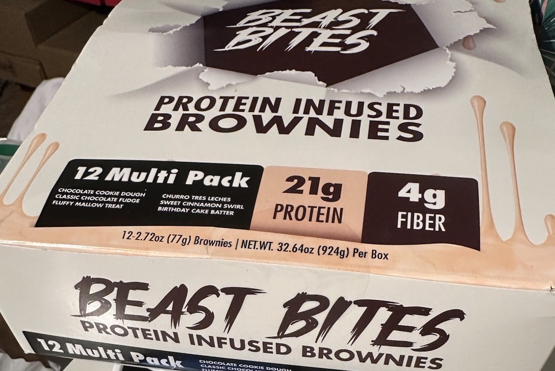 Beast Bites Protein Brownie Variety Pack -6 Flavors