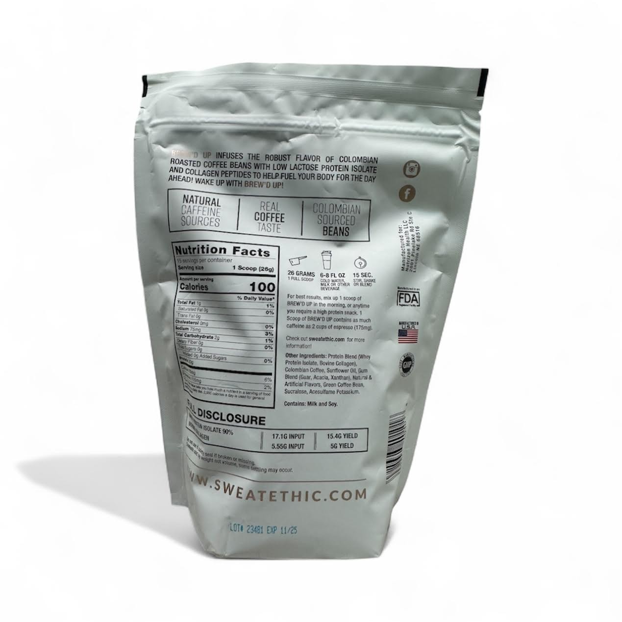 Brew’d Up Coffee Protein + Collagen **Iced Coffee**