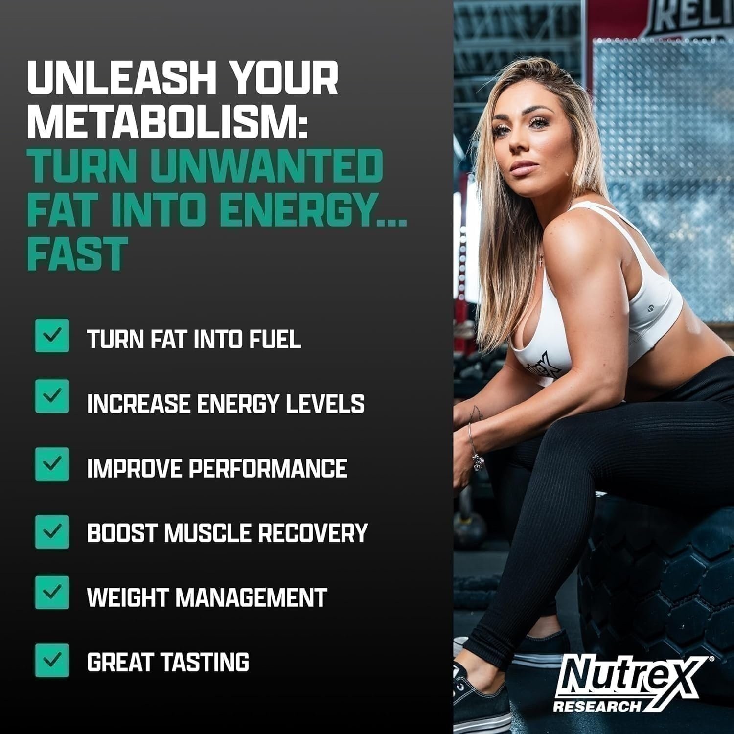 Nutrex Research Liquid Carnitine 3000 | Premium Liquid Carnitine, Stimulant…