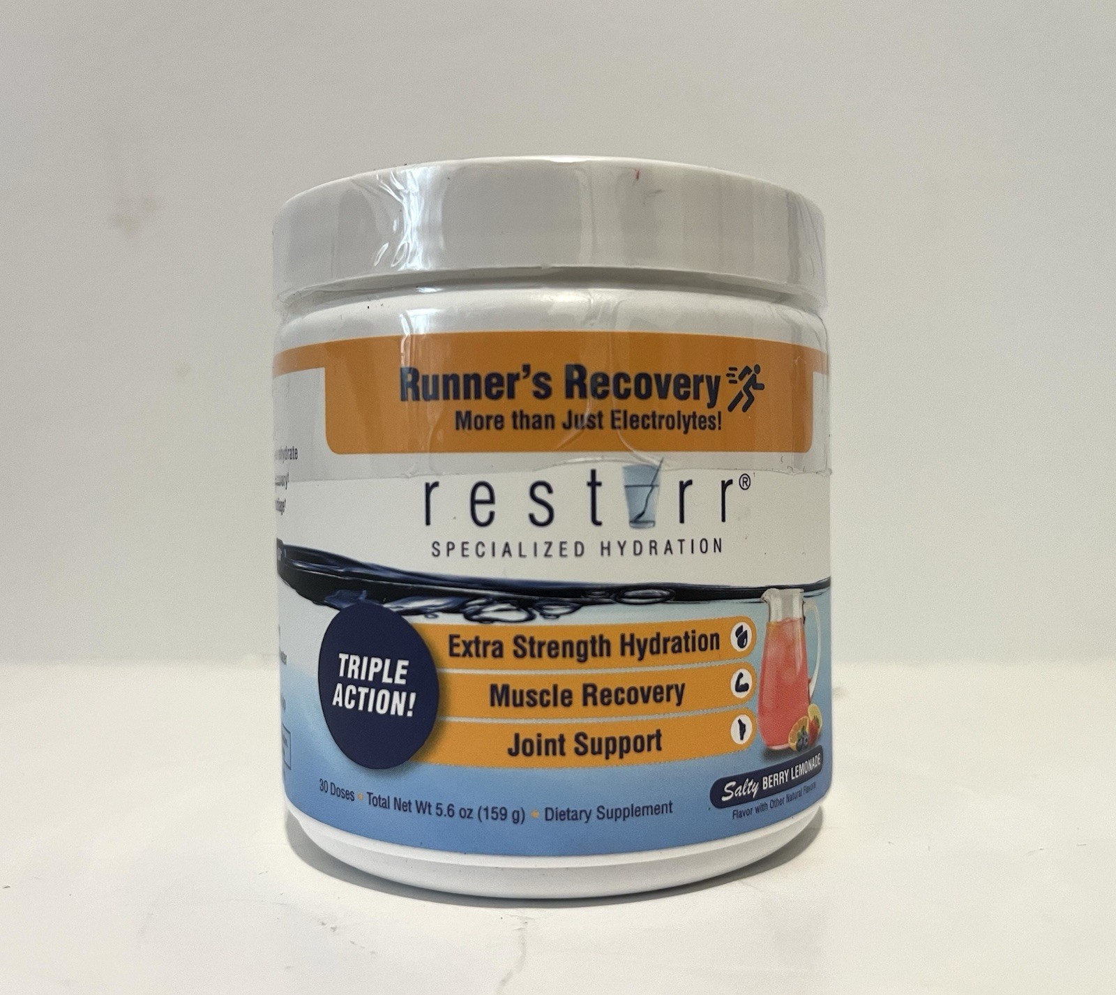Runner’s Recovery: Triple Action Extra Strength Hydration.