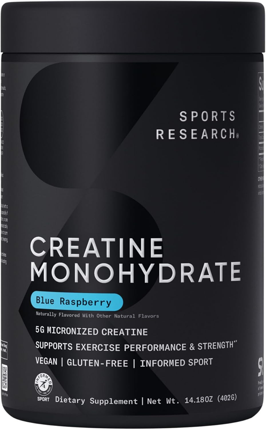 Sports Research® Creatine Monohydrate – Gain Lean Muscle, Improve Performance an