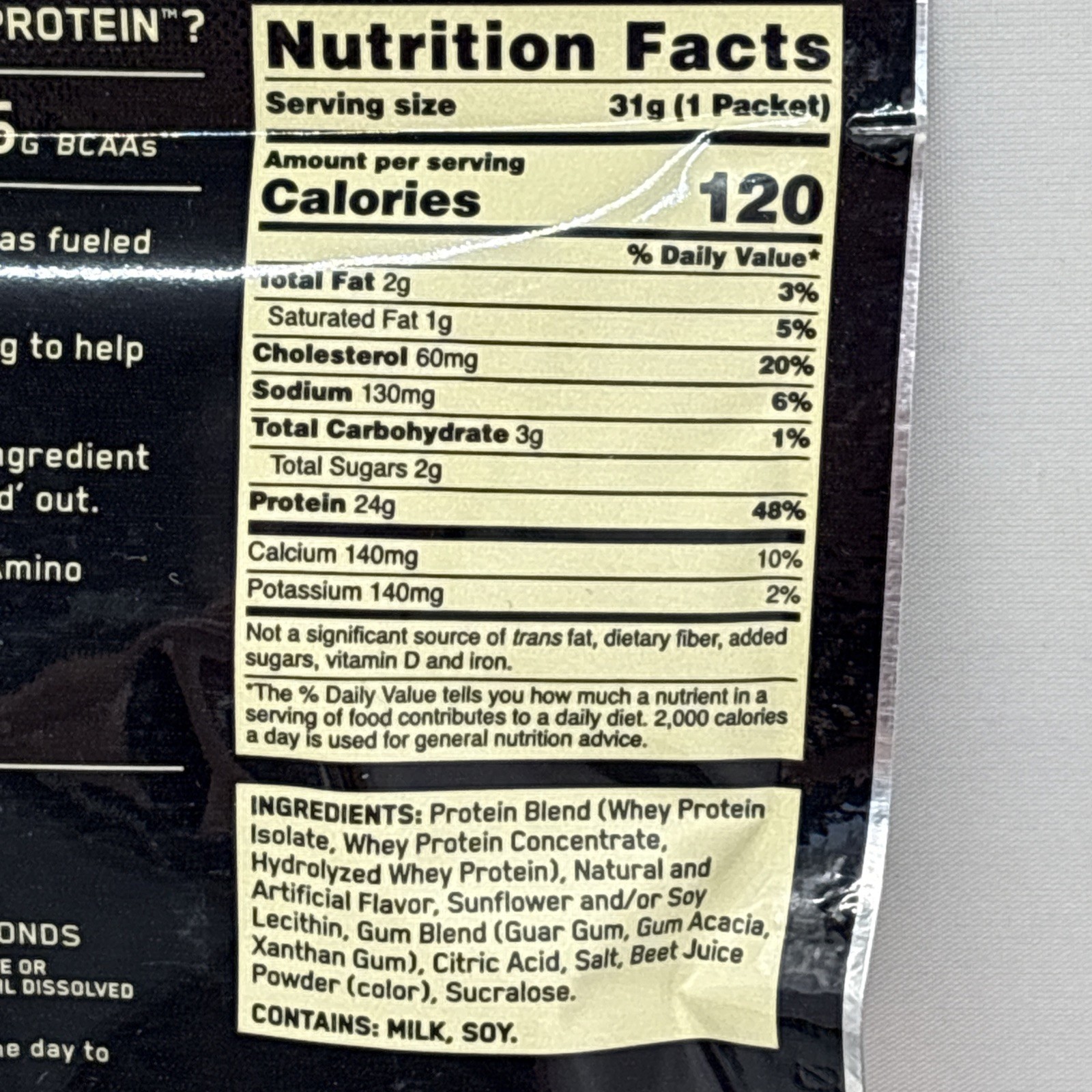 9X Optimum Nutrition Gold Standard 100% Whey Protein Powder 1 SERV STRAWBER B95