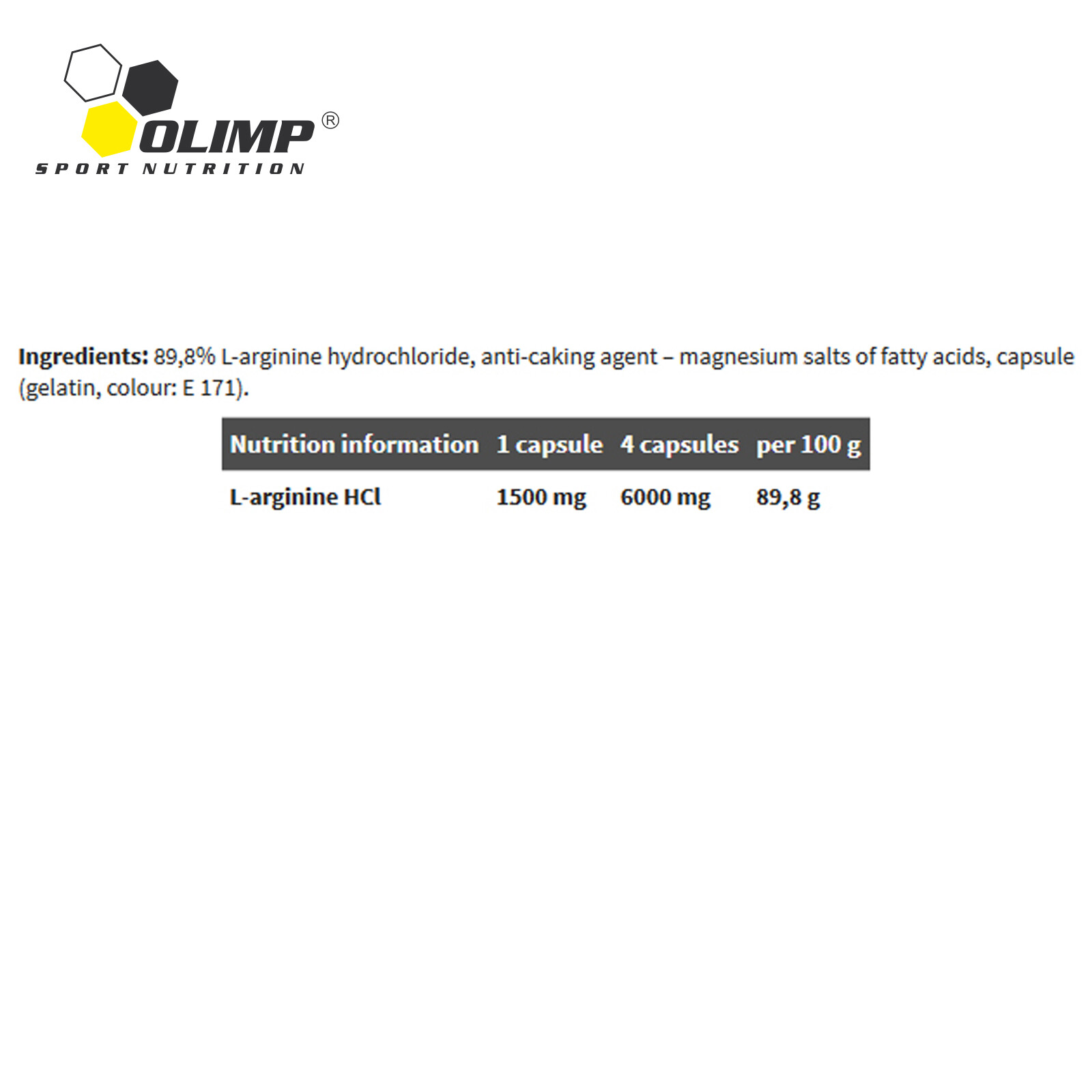 L-ARGININE AAKG SUPPLEMENT – Nitric Oxide Boost Supplement Hardcore Muscle Pump