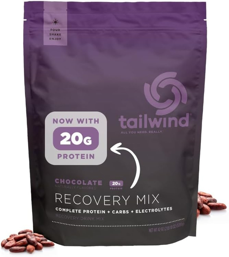 Recovery Mix, 20 Grams Complete Protein, Carbohydrates, and Electrolytes Powder