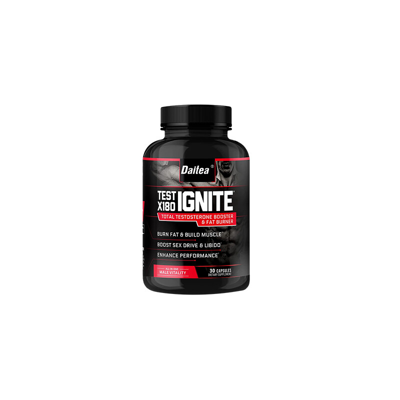 Test X180 Ignite Total Testosteron Booster for Men To Build Muscle, Strength