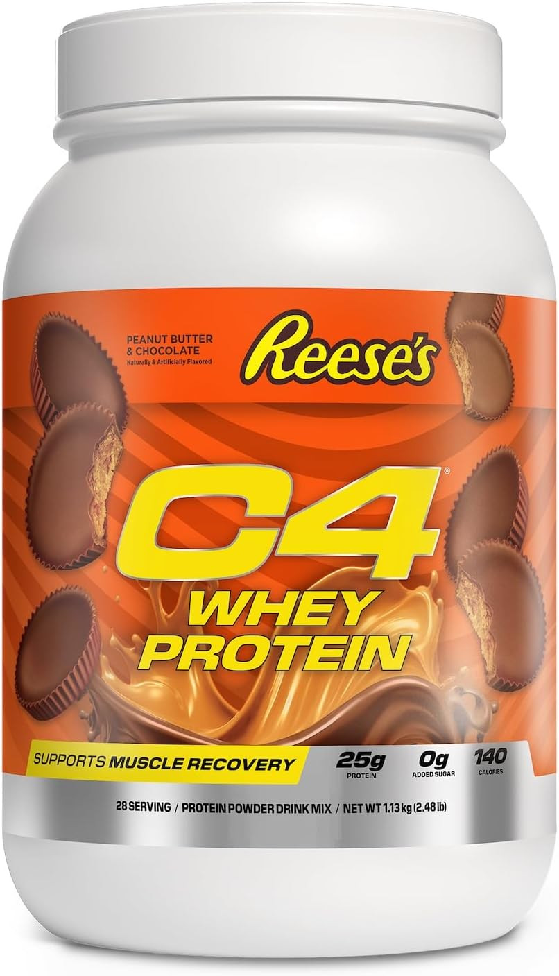 Whey Protein Powder, Reese’S Peanut Butter & Chocolate – 25G Protein, 0G Added S