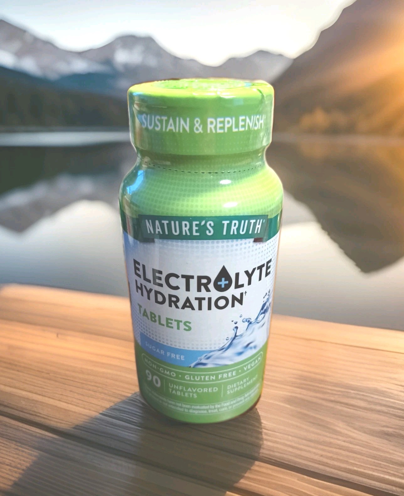 Nature’s Truth Electrolyte Hydration Tablets 90 Count Sugar Free Unflavored 2/27
