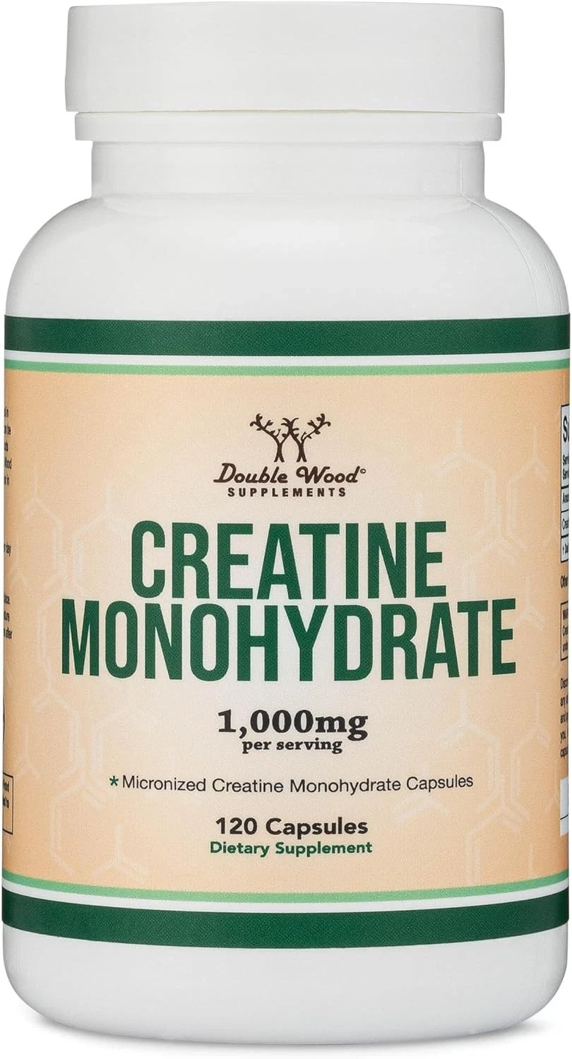 Creatine Pills 1,000Mg per Serving (120 Creatine Capsules) Free Shipping! |New–