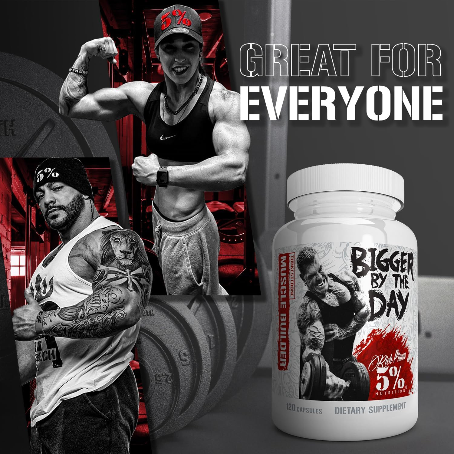 Rich Piana Biggerbytheday | Anabolic Muscle Builder,Hardcore Mass Gainer | Turke