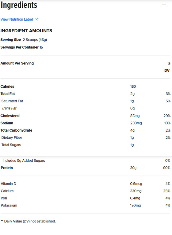 Origin Whey Protein – Vanilla Swirl (15 Servings)