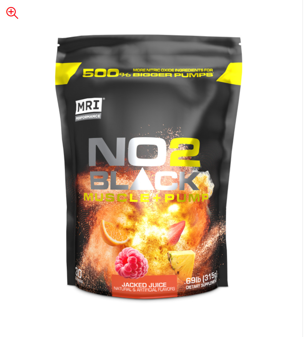 NO2 BLACK® MUSCLE + PUMP NITRIC OXIDE (30 SERVINGS)