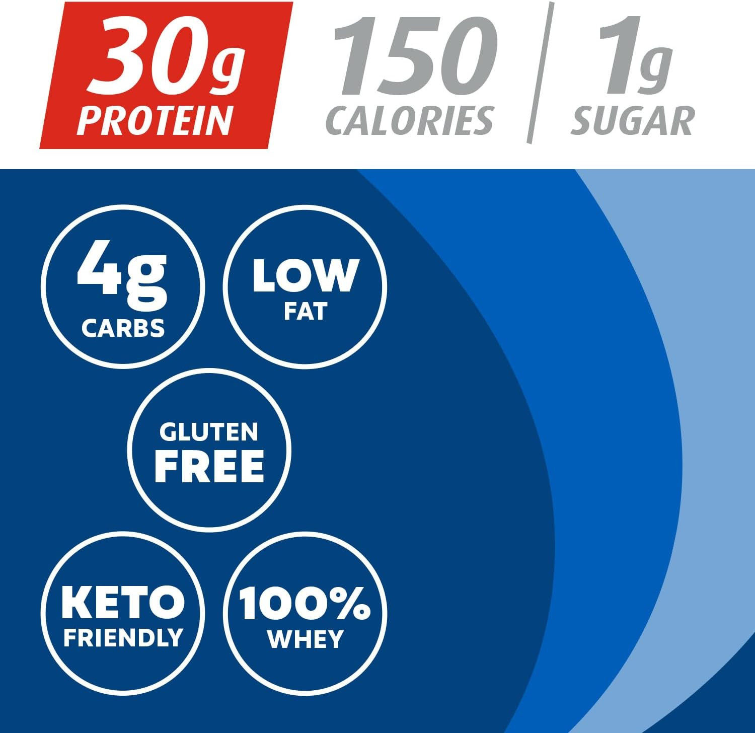 Powder, Vanilla Milkshake, 30G Protein, 1G Sugar, 100% Whey Protein, Keto Friend