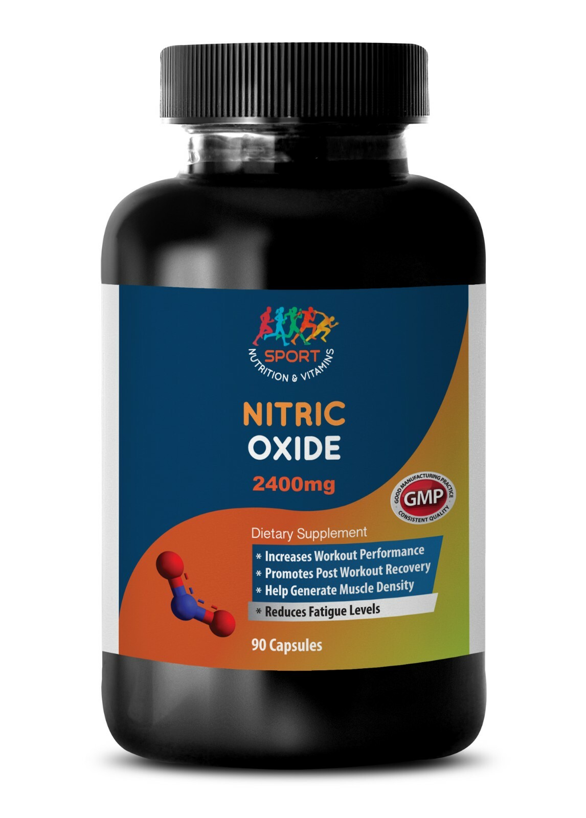 muscle builder supplement – NITRIC OXIDE 2400mg – energy 1 Bottle 60 Capsules
